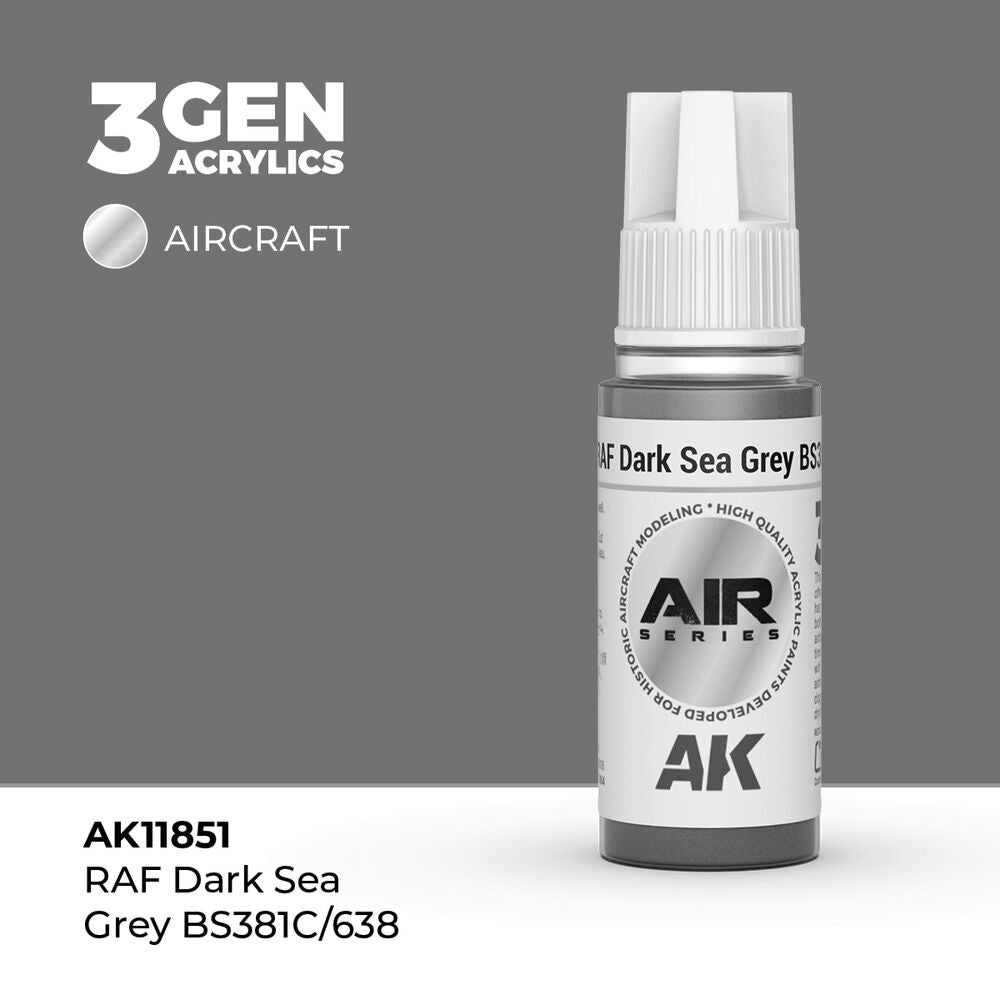 RAF Dark Sea Grey BS381C/638