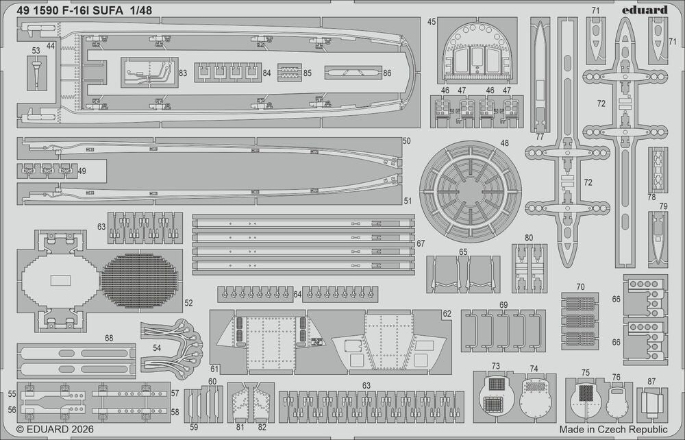 F-16I SUFA (Kinetic Gold edition kit) for Kinetic