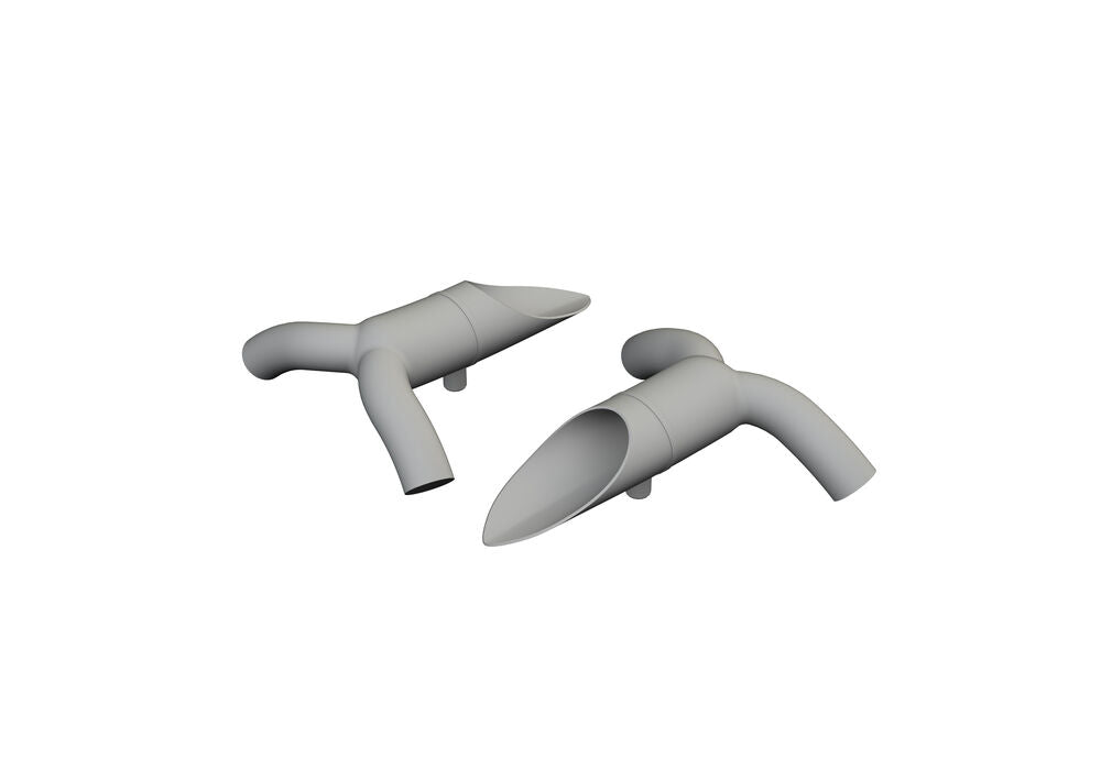 DB-7B Boston III exhausts PRINT  HKM