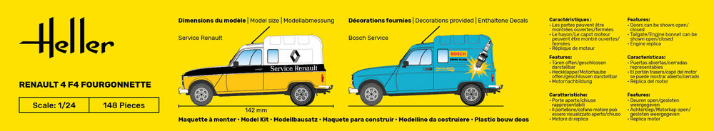Renault 4 F4 Fourgonnette