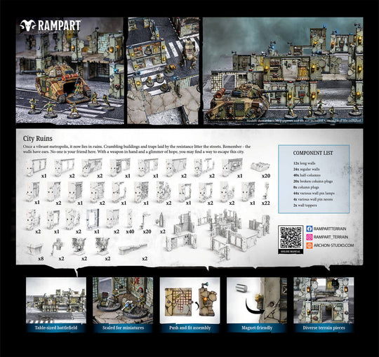 Modular Terrain: CITY RUINS
