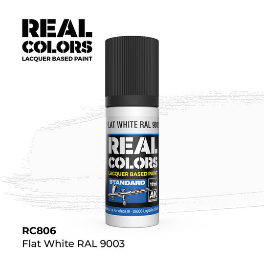 Real Colors: Flat White RAL 9003 17 ml.