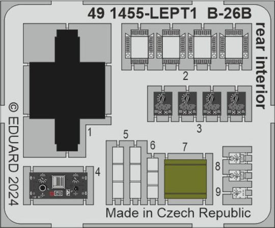 B-26B rear interior