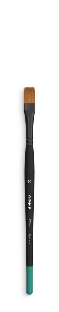 Flat Rectangular Synthetic Brush No. 10
