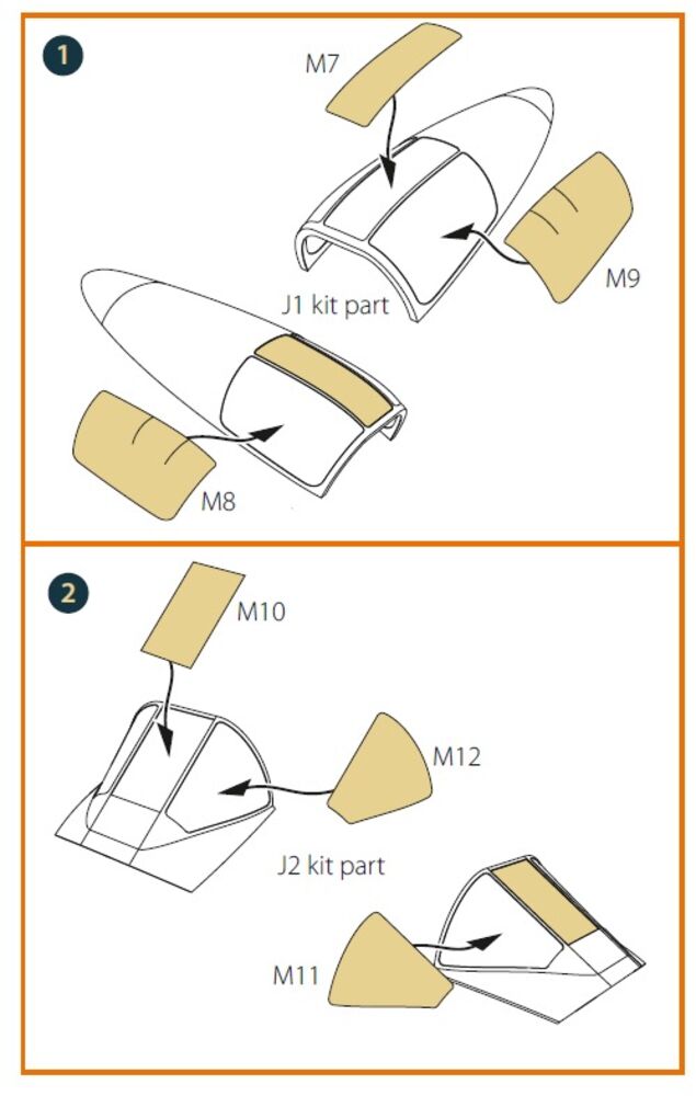A2D-1 Skyshark painting mask for CP kits