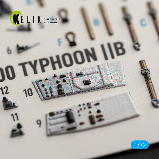 Eurofighter Typhoon EF-2000 - interior 3D decals for Italeria