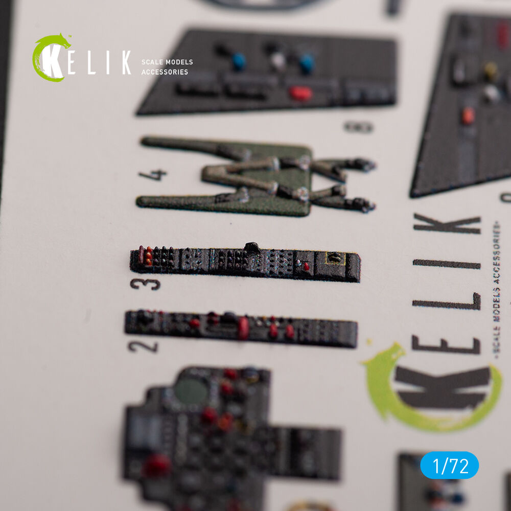 Super Etendard - interior 3D decals for Academy kit