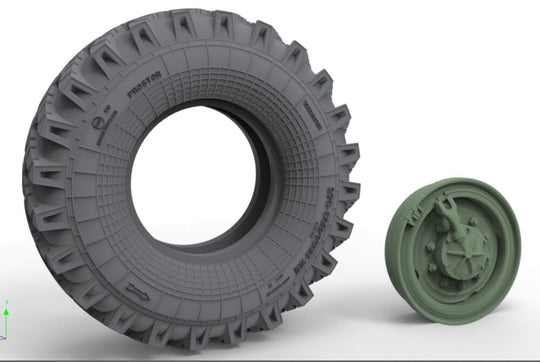 URAL 4320  3D GRAVITY TIRE×6