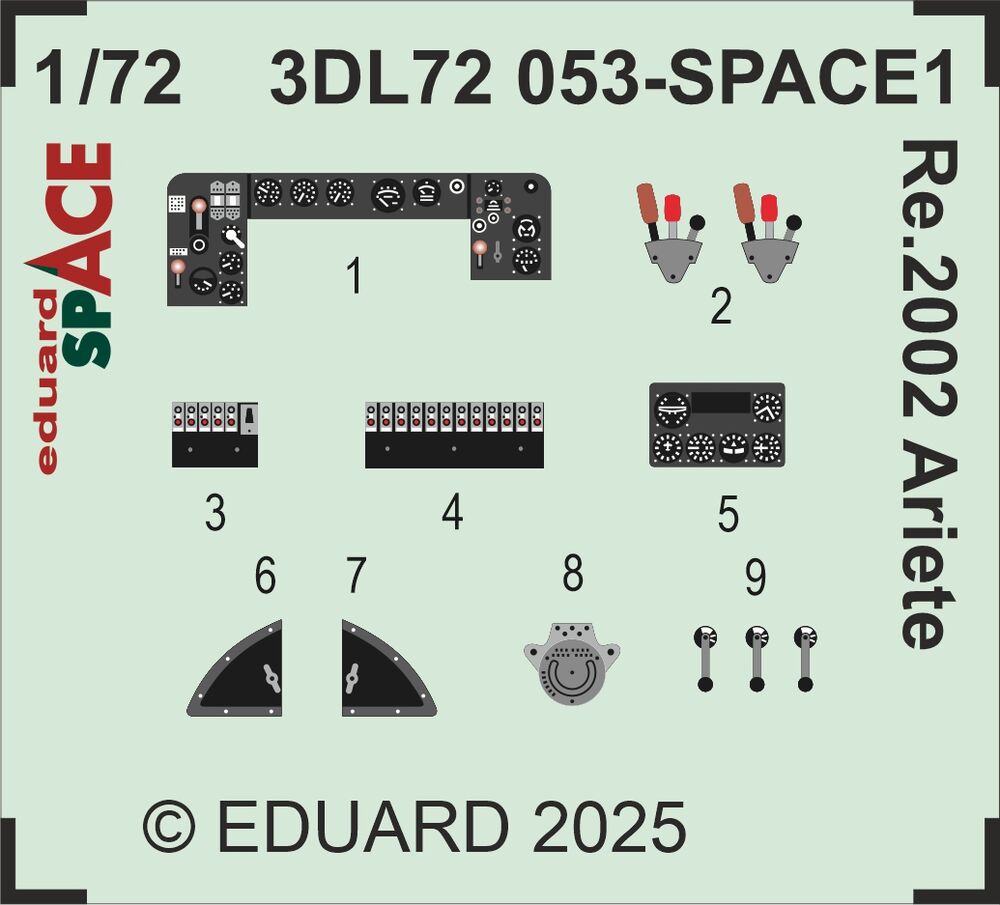 Re.2002 Ariete SPACE   ITALERI