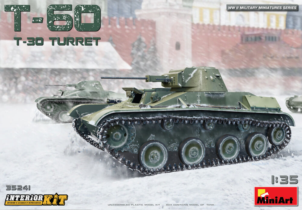 T-60  (T-30 Turret)  Interior Kit