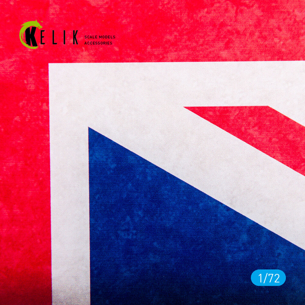 Great Britain Flag - Base - Acrylic 3 mm (280 x 180 mm) (170 g)