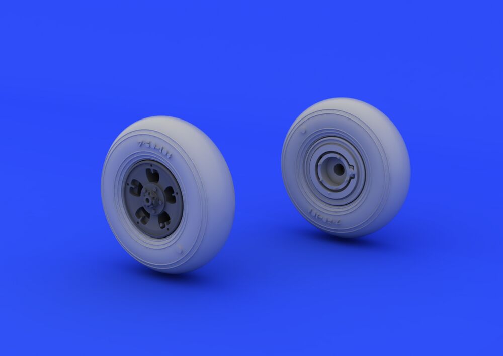 Spitfire wheels - 5 spoke for Eduard