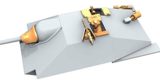 Hetzer Exterior Detail Set for Vespid Model