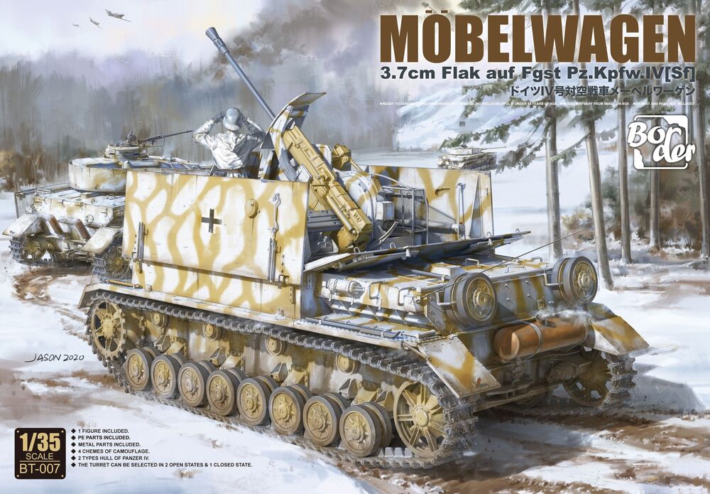 Mobelwagen 3.7 cm Flak auf Fgst Pz.Kpfw.IV[Sf]