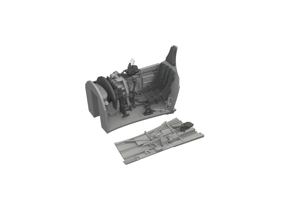 P-40E cockpit w/ late seat PRINT  EDUARD