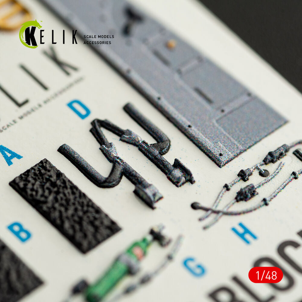 F-16CM - interior 3D decals for Great Wall Hobby
