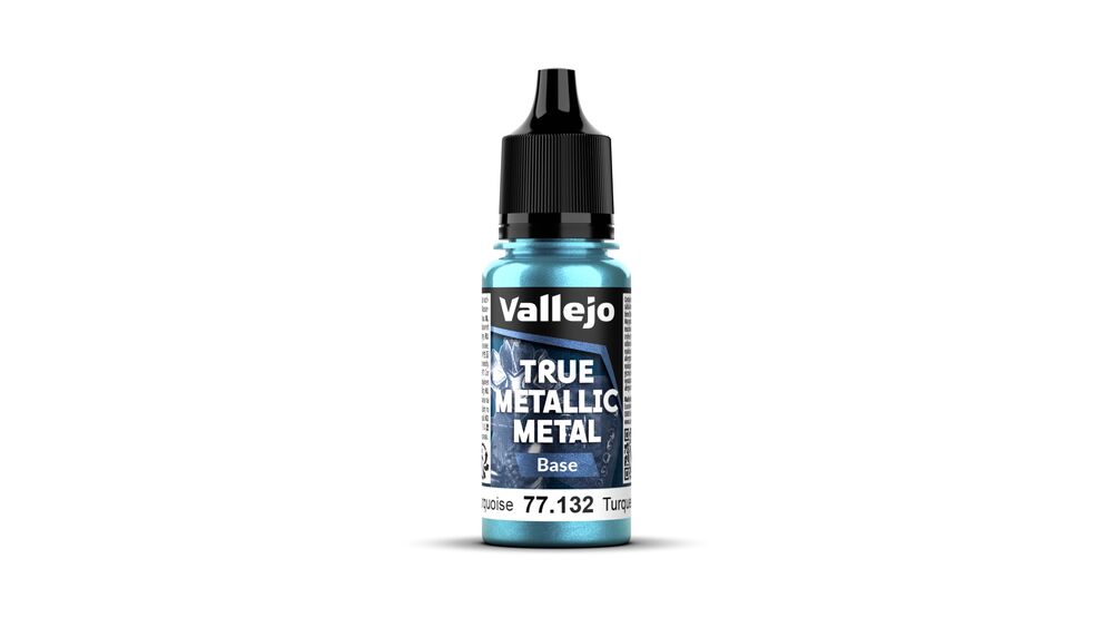 True Metallic Metal: Hydra Turquoise Paint Set (4)