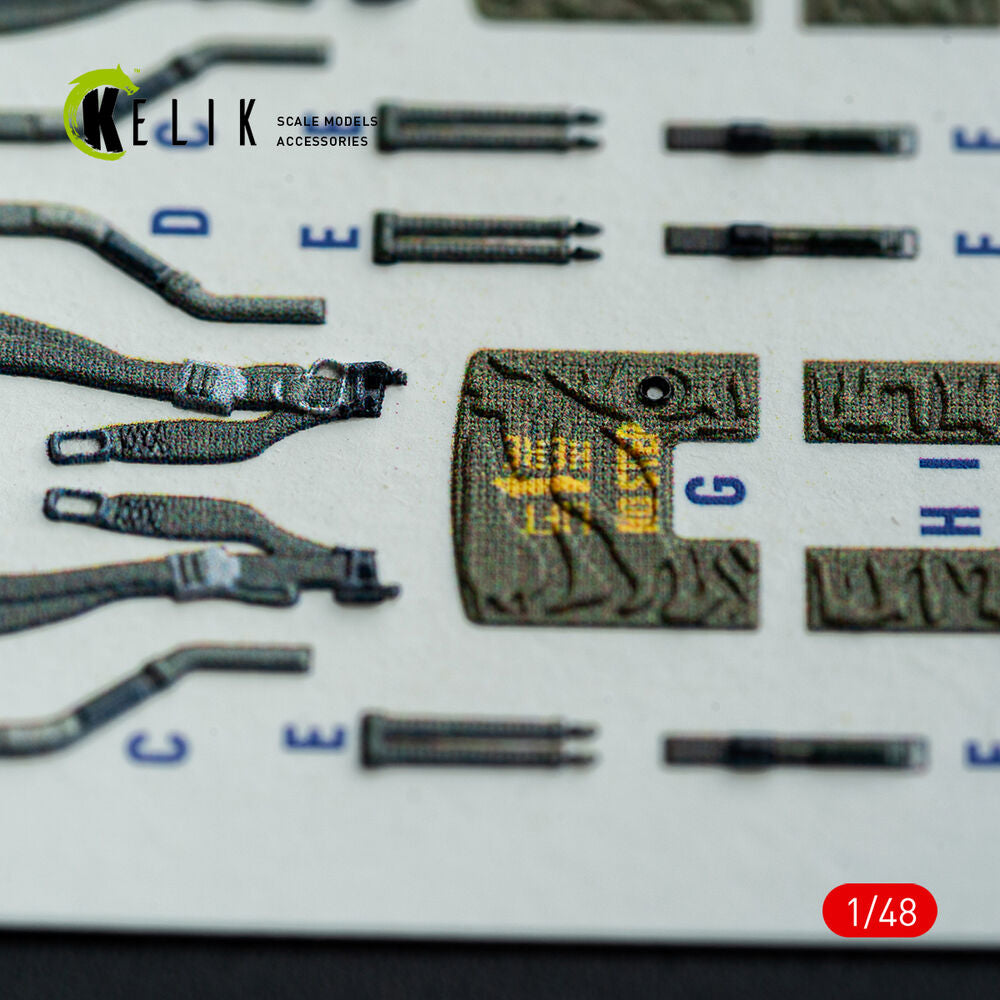 F-4E - interior 3D decals for Hasegawa kit