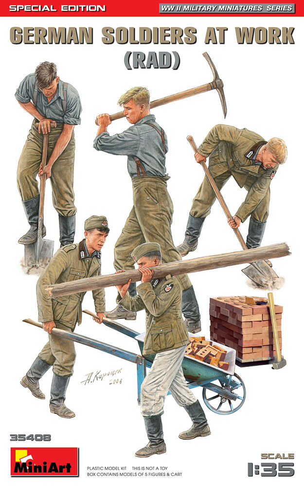 German Soldiers at Work (RAD) Special Edition