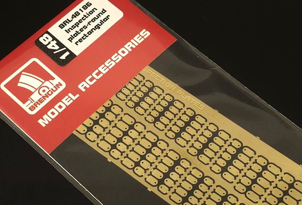 Inspection plates-round rectangular