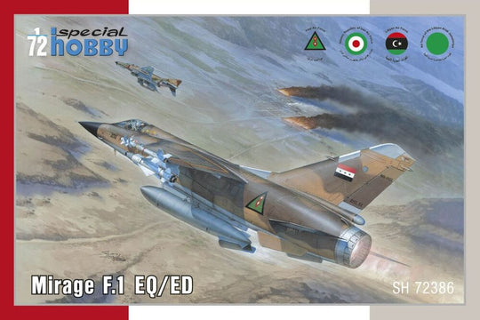 Mirage F.1 EQ/ED 1/72