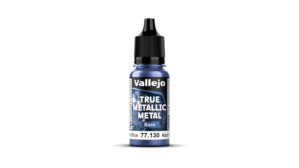 True Metallic Metal: Ultramarine Blue Paint Set (4)