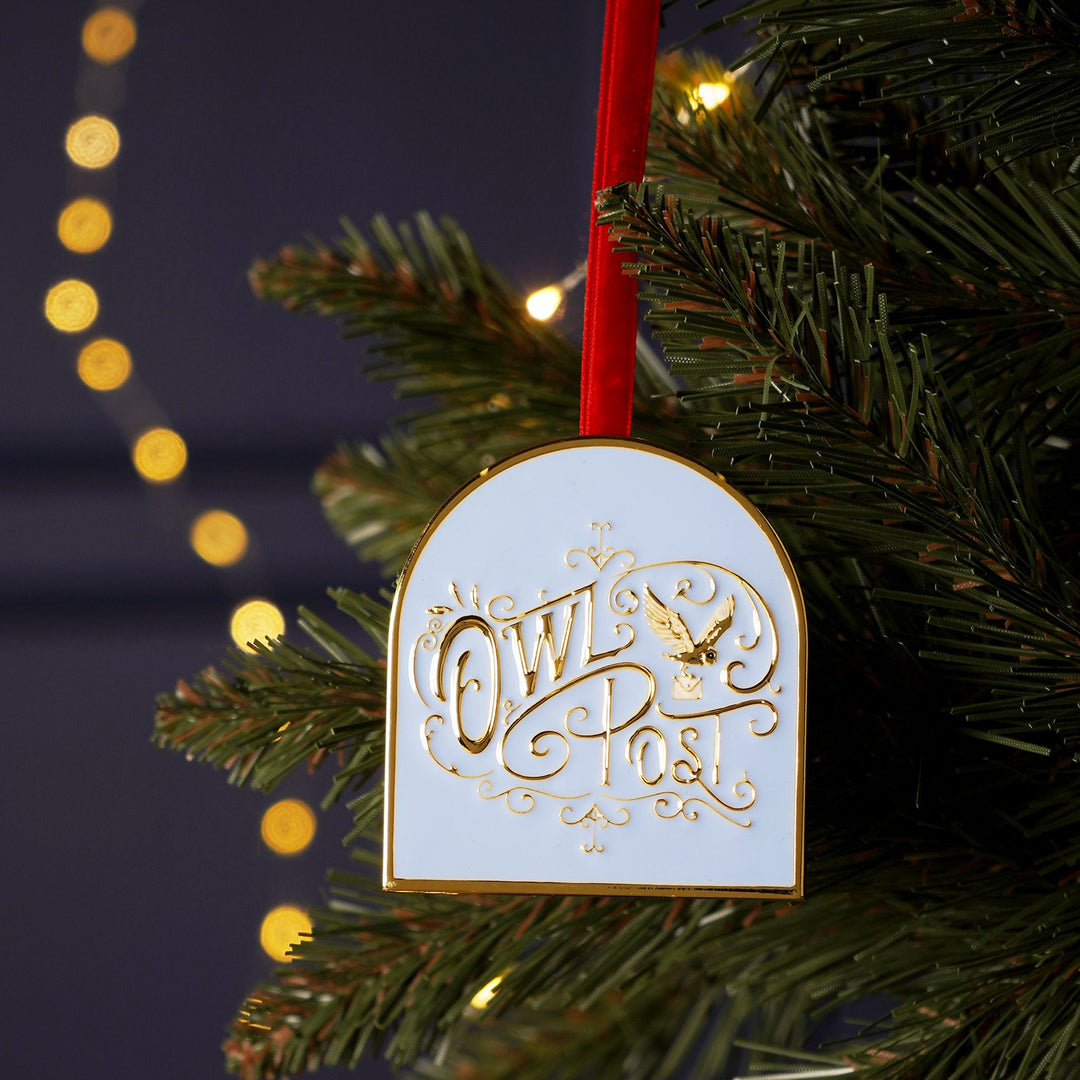 Harry Potter Alumni Metal Epoxy Hanging Dec - Owl Post