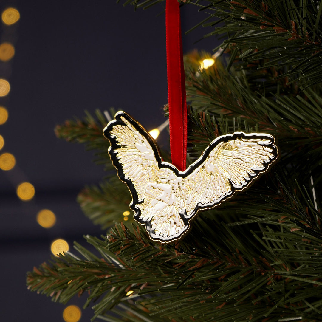 Harry Potter Alumni Metal Epoxy Hanging Dec - Hedwig
