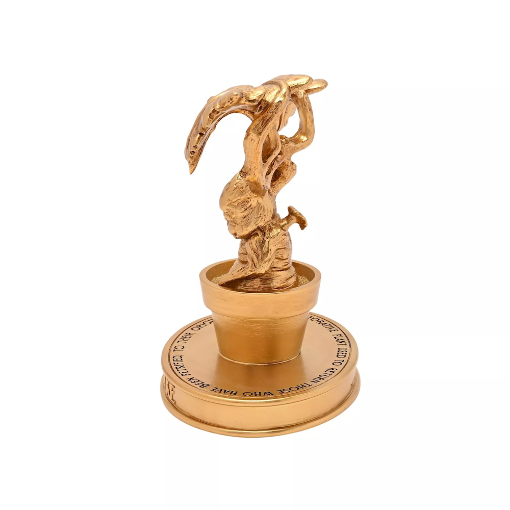 HARRY POTTER - Mandrake - Gold Figure 18cm