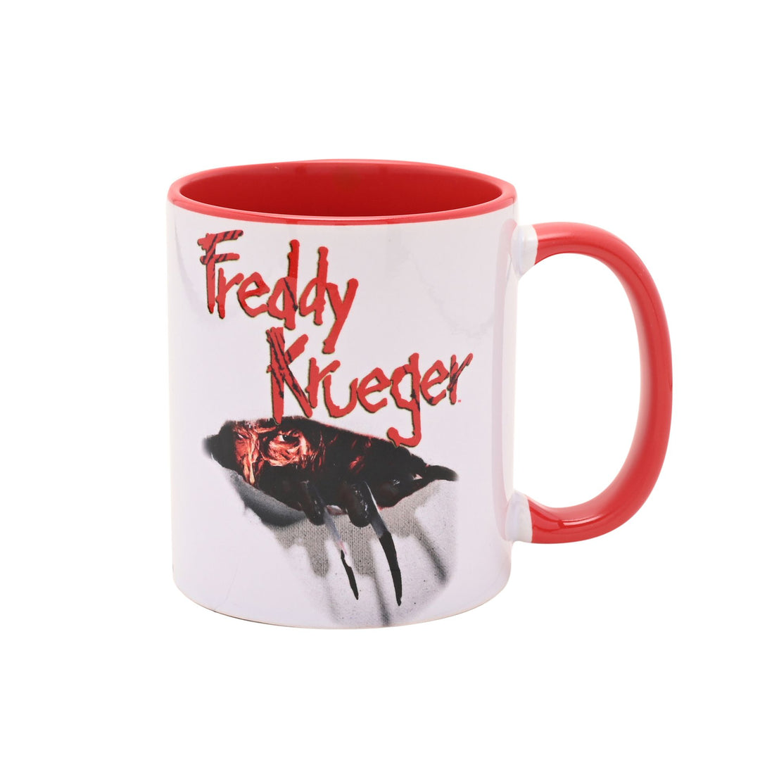 Warner Bros Nightmare on Elm Street Mug Red Inside 11oz - Freddy Krueger