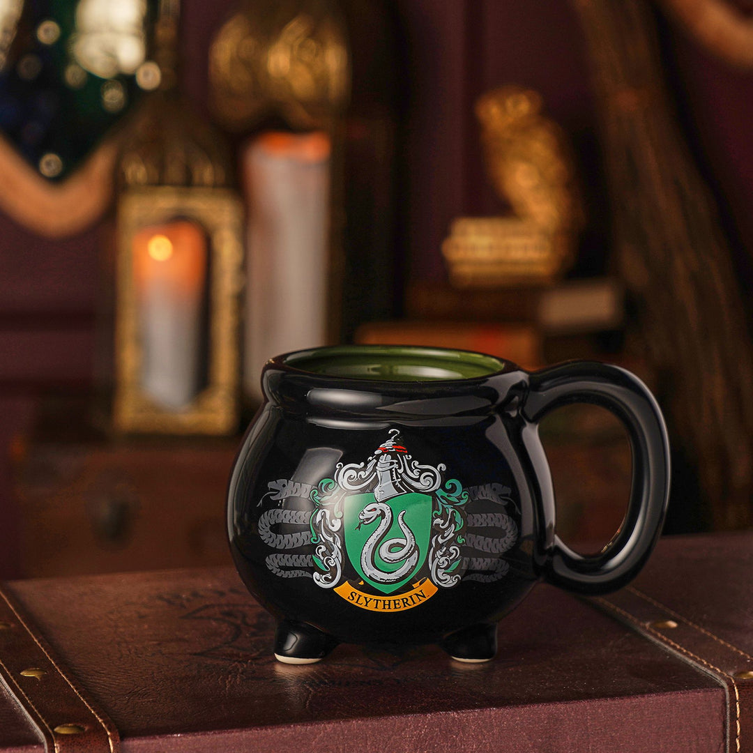 Harry Potter Back To Hogwarts Cauldron Mug - Slytherin