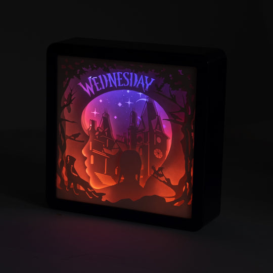 WEDNESDAY - Diorama Layer Light - 20x16x5cm