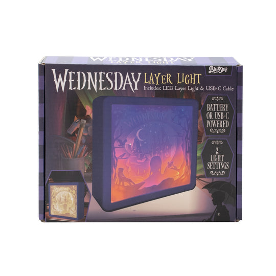 WEDNESDAY - Diorama Layer Light - 20x16x5cm