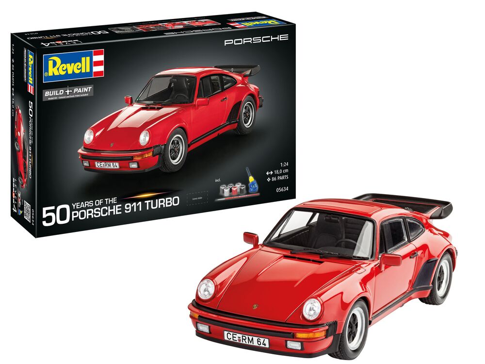 Geschenkset Porsche 911 Turbo 50th Anniversary