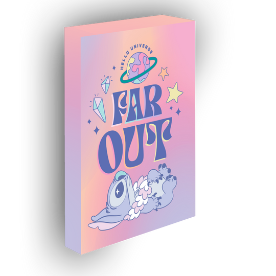 STITCH - Far Out - Light-Up Canvas 40x30cm