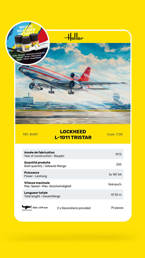 STARTER KIT Lockheed L-1011 Tristar