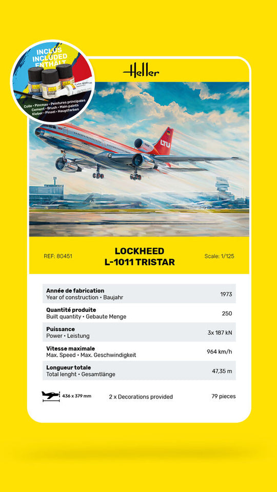 STARTER KIT Lockheed L-1011 Tristar