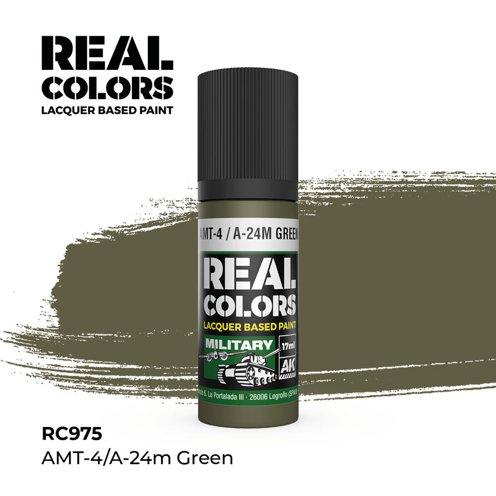 Real Colors: AMT-4 / A-24M Green 17 ml.