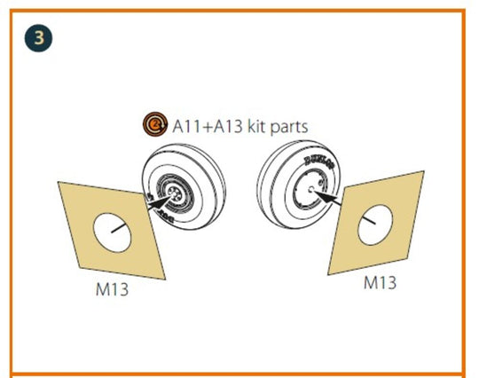 DH.88 Comet painting mask for CP kits