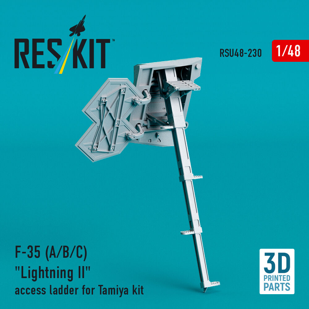 F-35 (A/B/C) Lightning II access ladder for Tamiya kit (3D Printed)