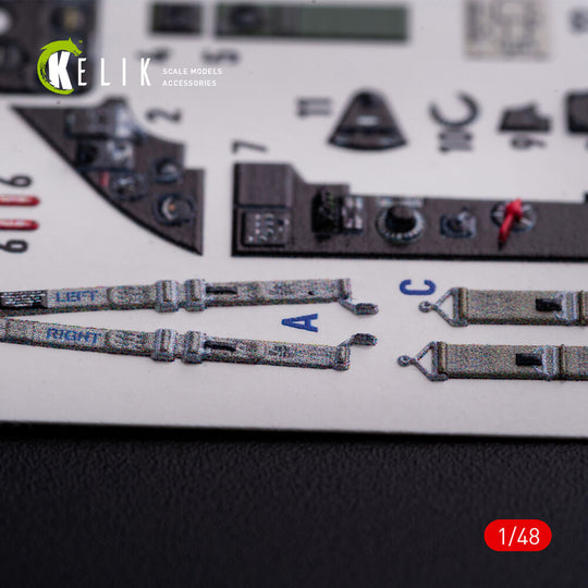 FM-1 Wildcat/Martlet Mk.V interior 3D decals for Tamiya kit