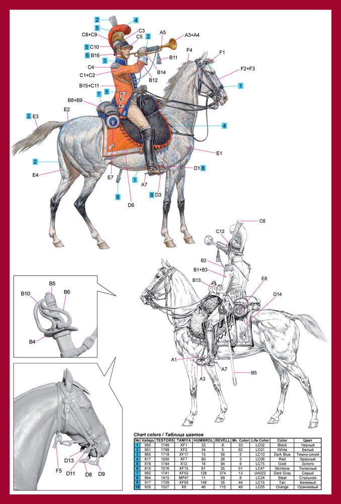 Trumpeter. 2nd Westphalian Cuirassiers Regiment