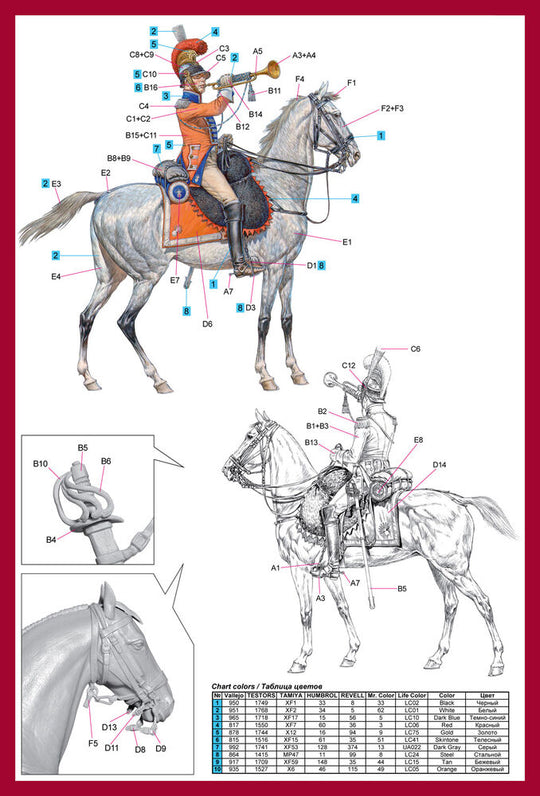 Trumpeter. 2nd Westphalian Cuirassiers Regiment