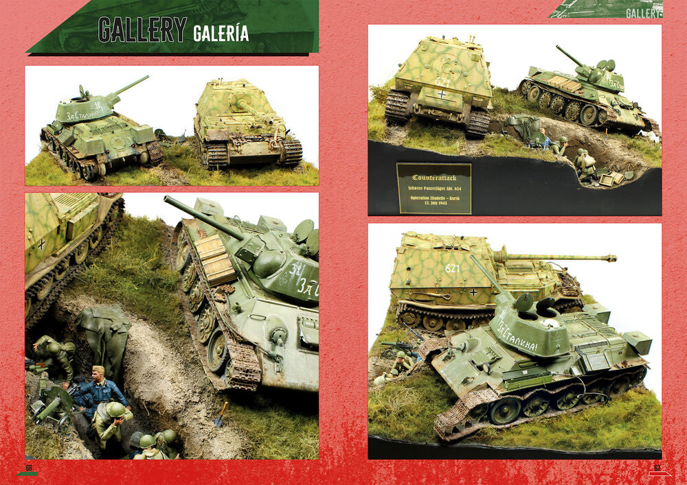 Battle of Kursk in DIORAMAS (Bilingual)