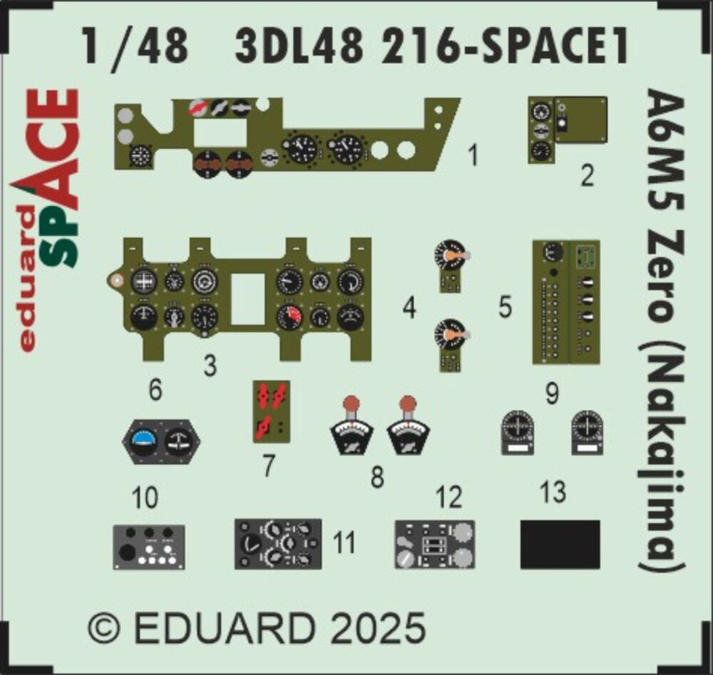 A6M5 Zero (Nakajima) SPACE  FINE MOLDS
