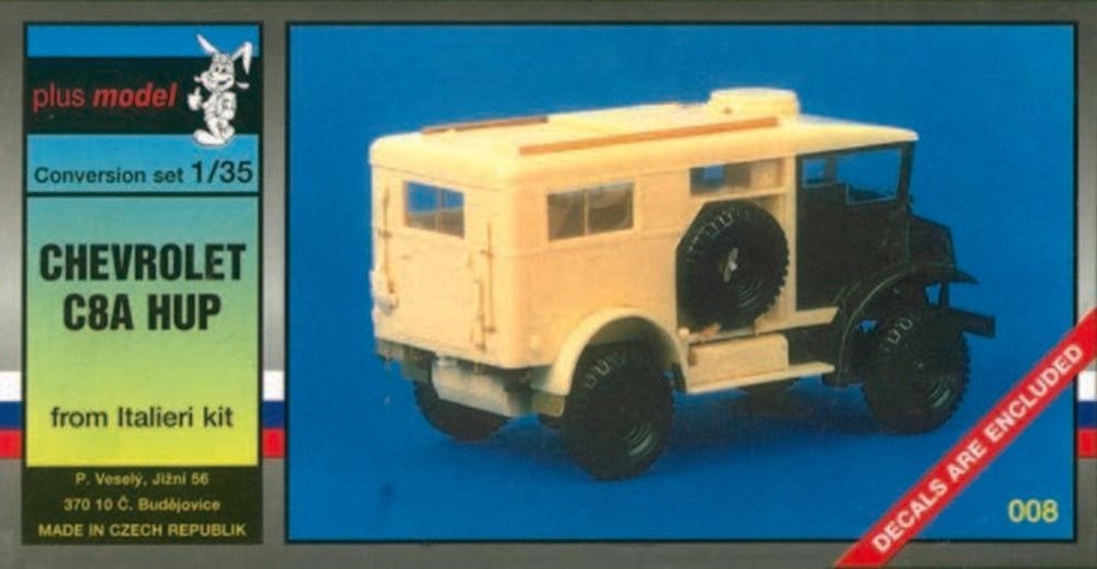 Chevrolet C8A HUP Umbauset für Italeri Bausatz