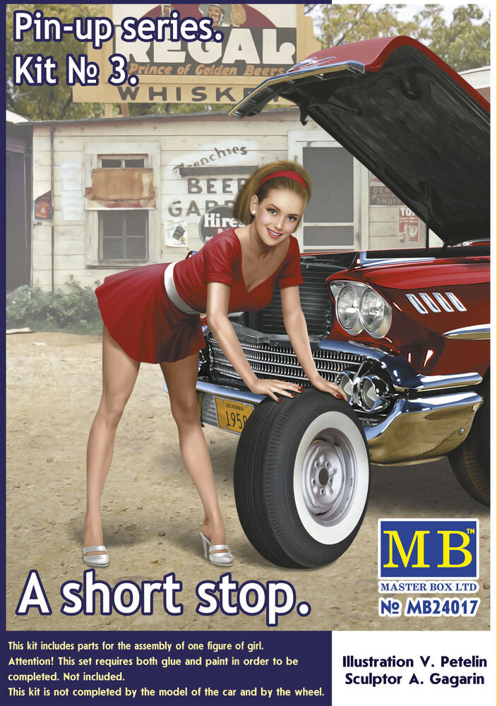 Pin-up series.A short stop.Kit No.3