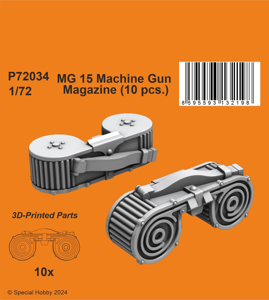 MG 15 Machine Gun Magazine (10 pcs.)