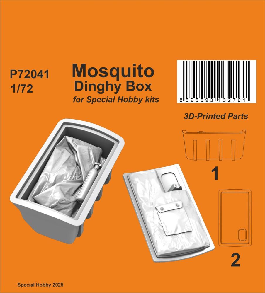 Mosquito Dinghy Box for Special Hobby kits