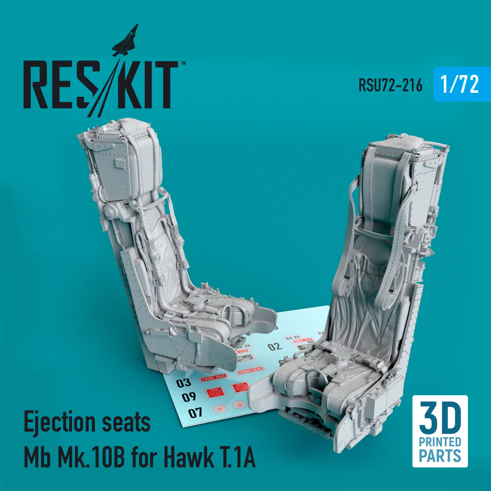 Ejection seats Mb Mk.10B for Hawk T.1A (3D Printed)